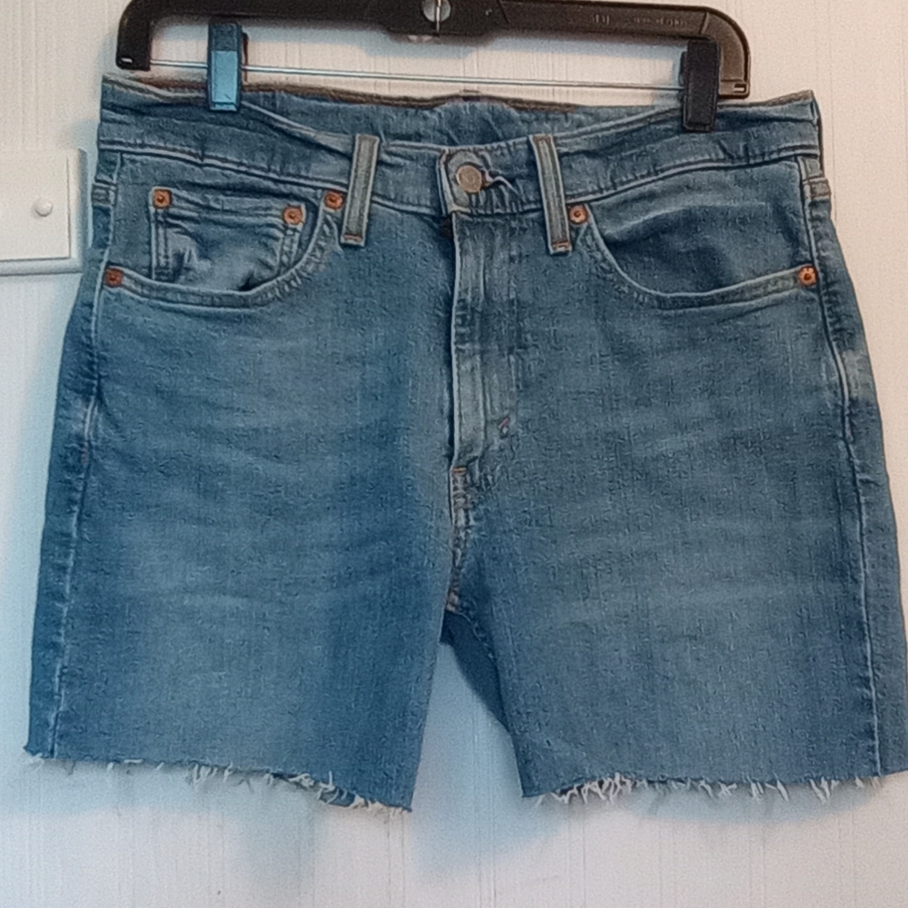 Levis Denim Blue Women's Shorts